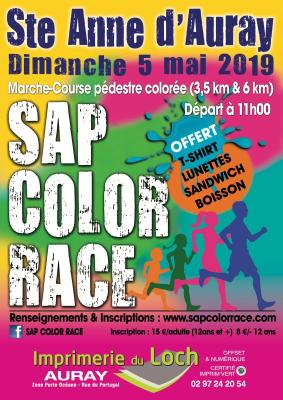 Sap Color Race à Sainte Anne d'Auray
