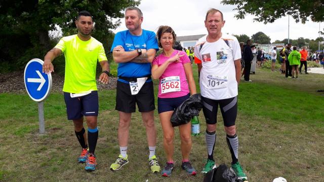 Les rederiens au semi-marathon Auray-Vannes 2017