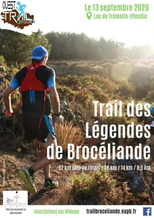 Trail des légendes de Brocéliande (52 Km)